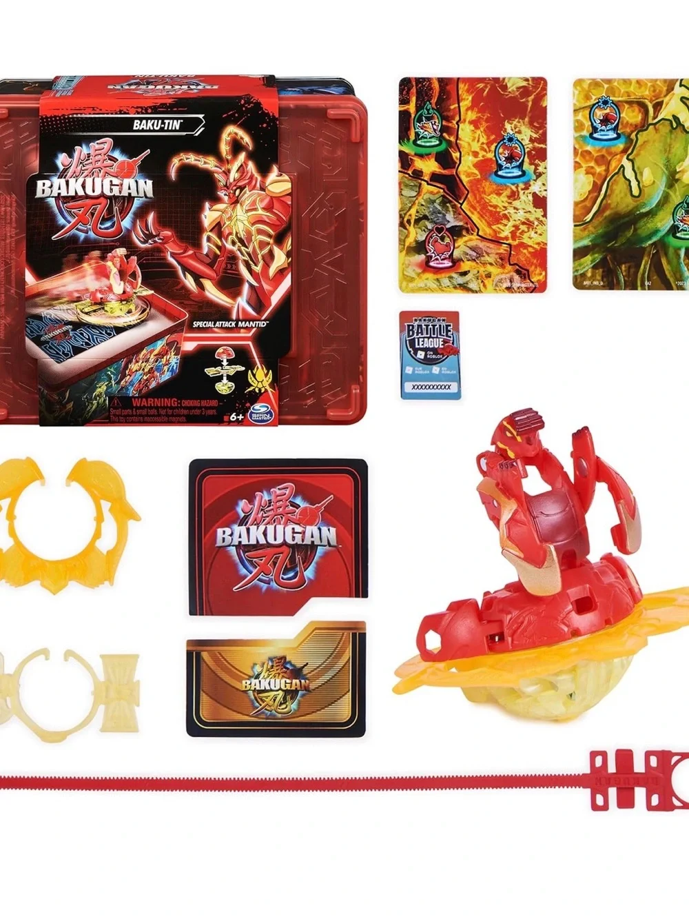 Ultimate Bakugan Baku battle bundle. 4 action packed toys. New